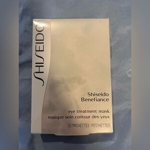 SHISEIDO Benefiance eye treatment mask
NEW (not retinol masks) 
10 PACKETTES